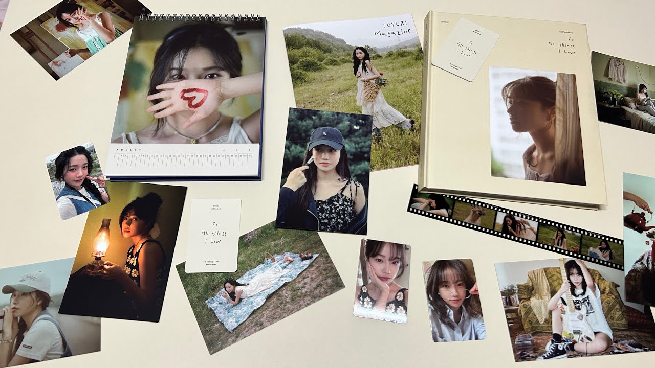 [조유리] 유리의 첫 번째 포토북 🐶🐾📔 JOYURI 1st Photobook To All things I Love ❤️