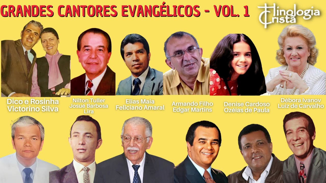 GRANDES CANTORES EVANGÉLICOS - VOL. 1 - COMENTE O SEU FAVORITO - LISTA DOS HINOS NA DESCRIÇÃO