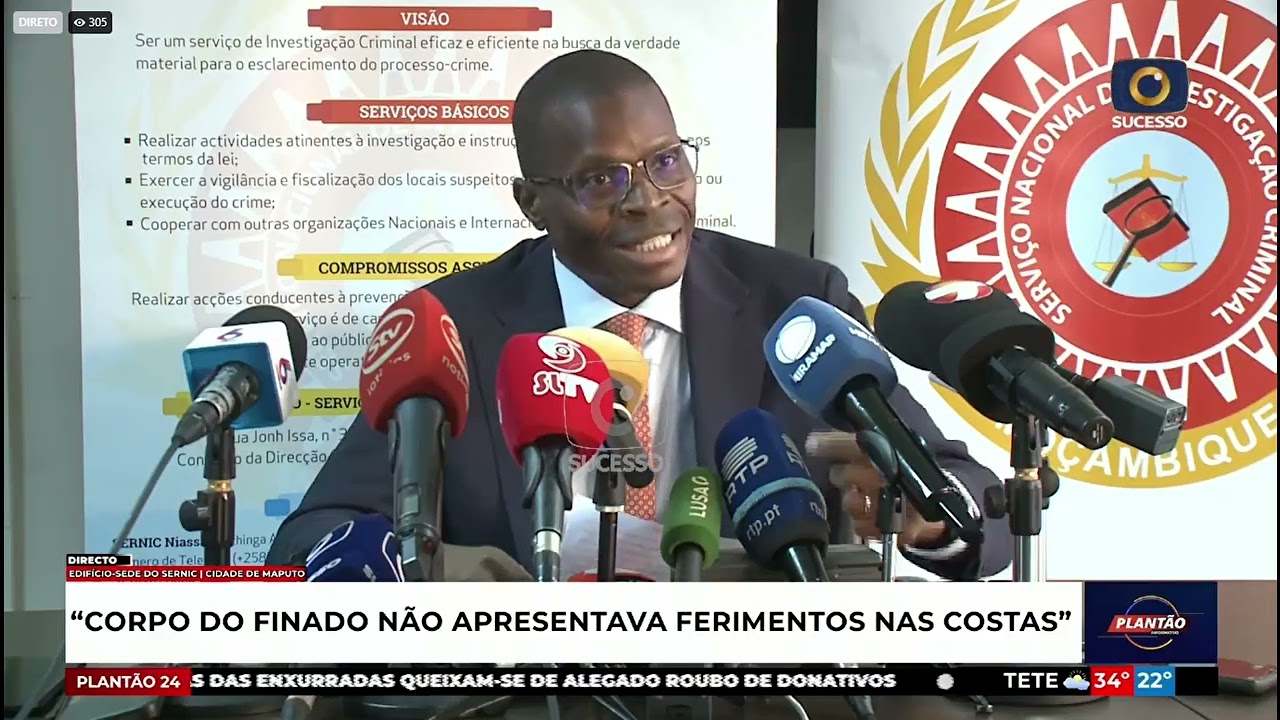 PORTUGAL CONSIDERA EXEMPLAR O TRABALHO DO SERNIC E CONFIRMA QUE PEDRO FERRAZ TIROU A PRÓPRIA VIDA