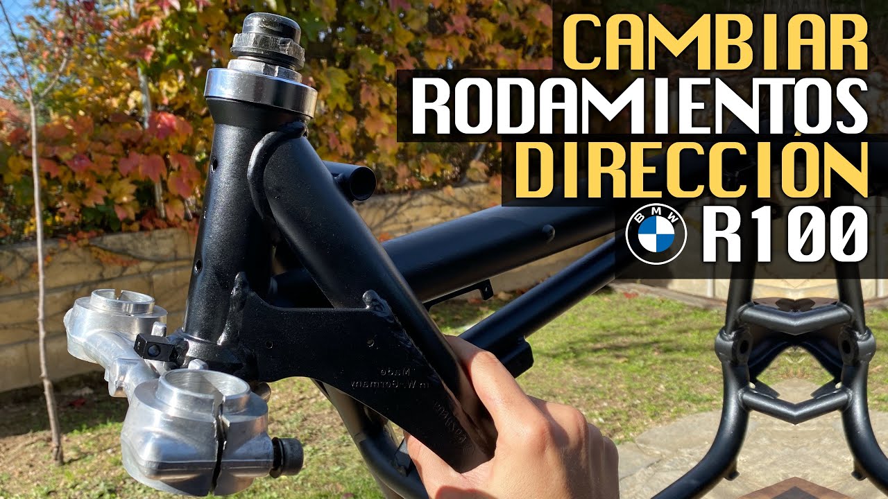 R100 #21 😎 TRUCO para instalar RODAMIENTOS de DIRECCIÓN 🏍️ ¿FUNCIONARÁ? 🤔