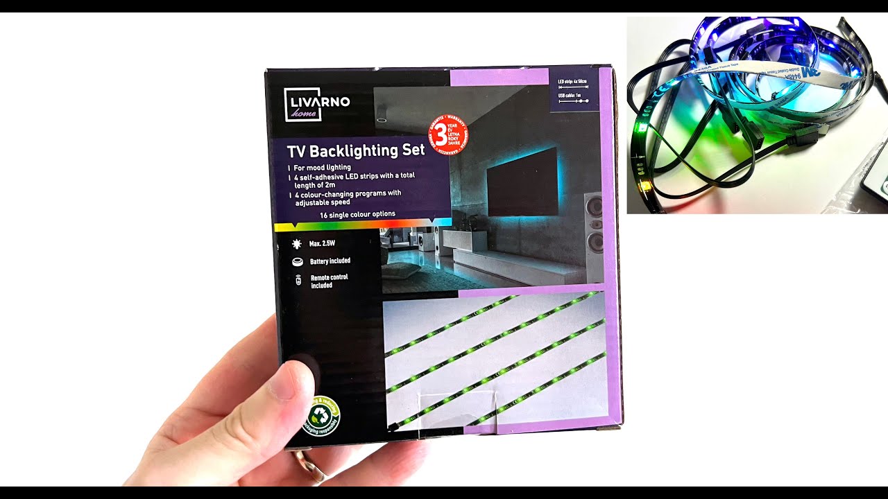 Livarno TV Backlighting Set