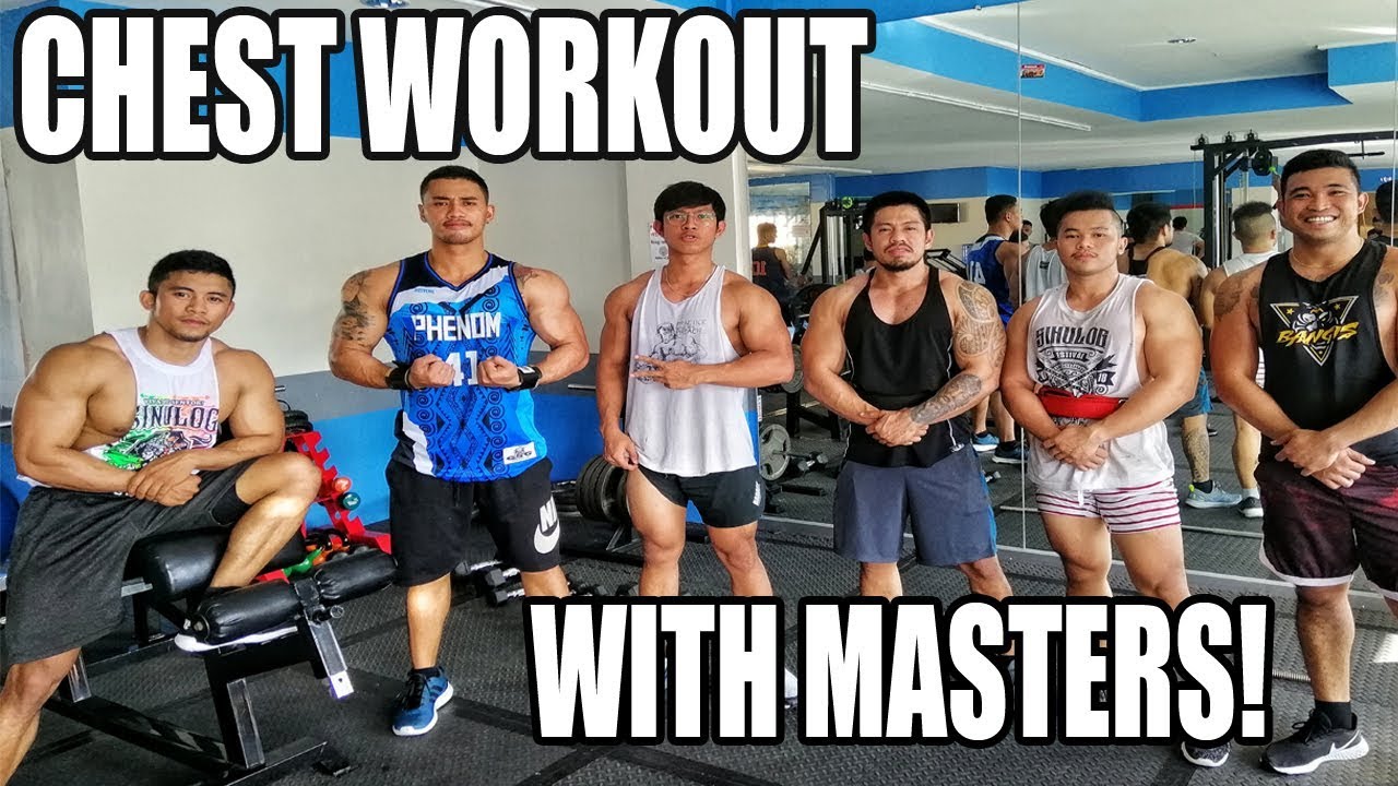 EPIC Chest workout kasama sila MASTER! | EPIC WORKOUT | Jongie Extreme