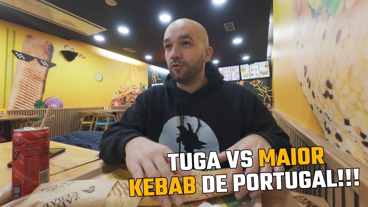 DESAFIEI O MAIOR KEBAB DE PORTGUAL | TUGA X FOOD