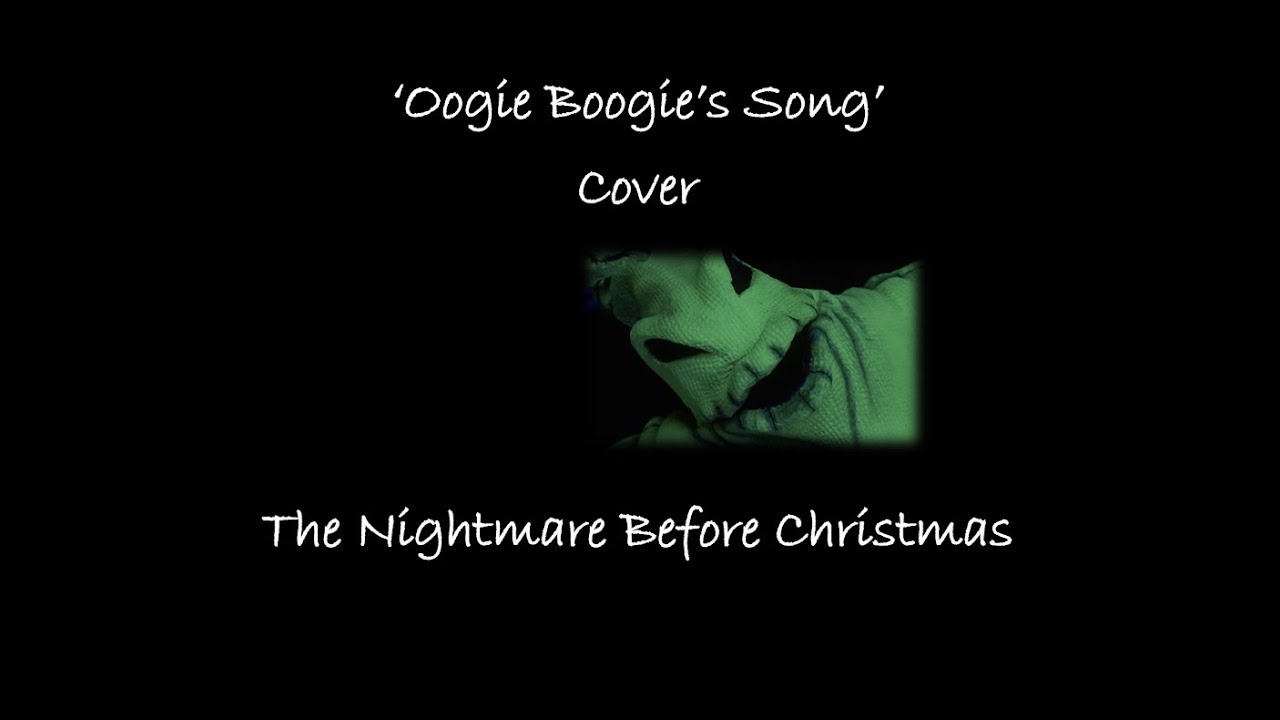 Oogie Boogie's Song Female Cover (by Megan Pyatt)