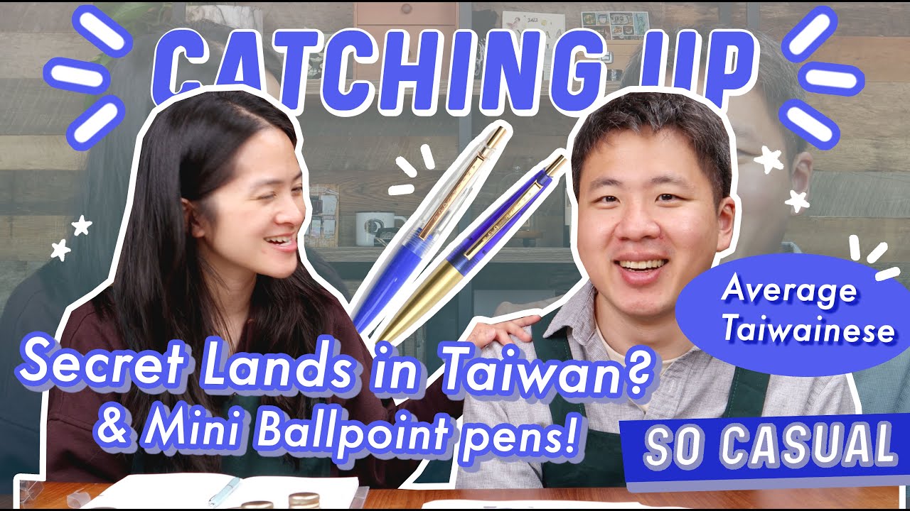 Trying New Video Ideas, Adorable Mini Ballpoint Pens and Taiwan's Secret Lands?!