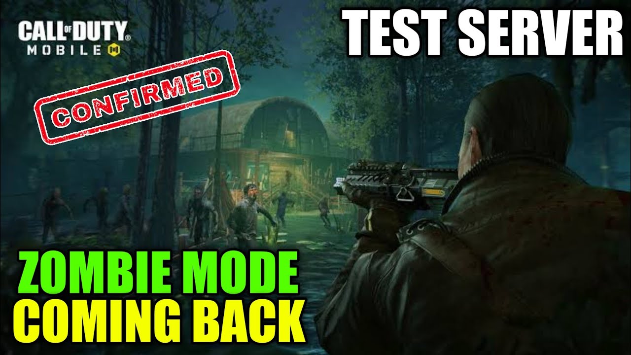 Zombie Mode Coming In New Beta/Test Server In Cod Mobile Chinese Test Server || CODM Zombies Mode