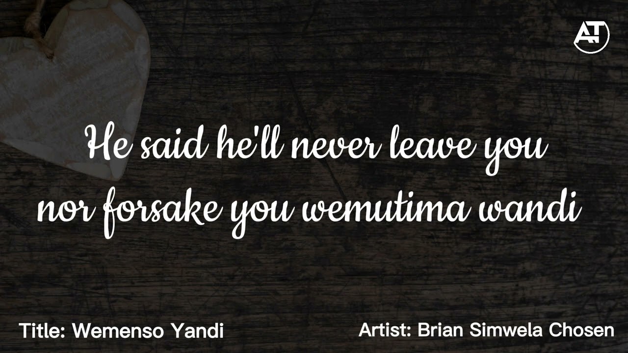 Wemenso Yandi Official Lyrical Video