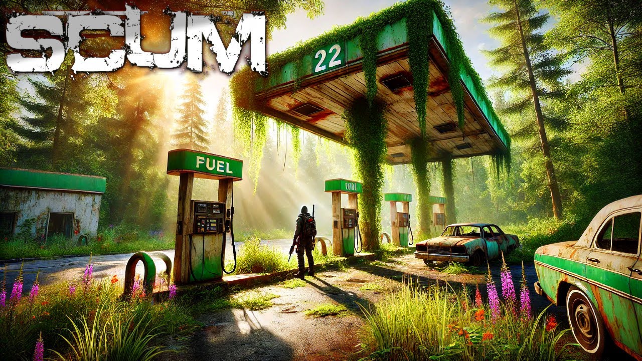 SCUM PVE SERIES | Something’s WRONG at the Gas Station | REALISTIC GAMEPLAY 4K