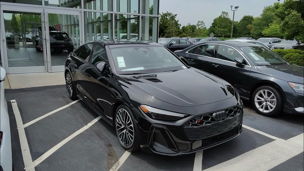 First look all new 2025 S5 mythos black metallic