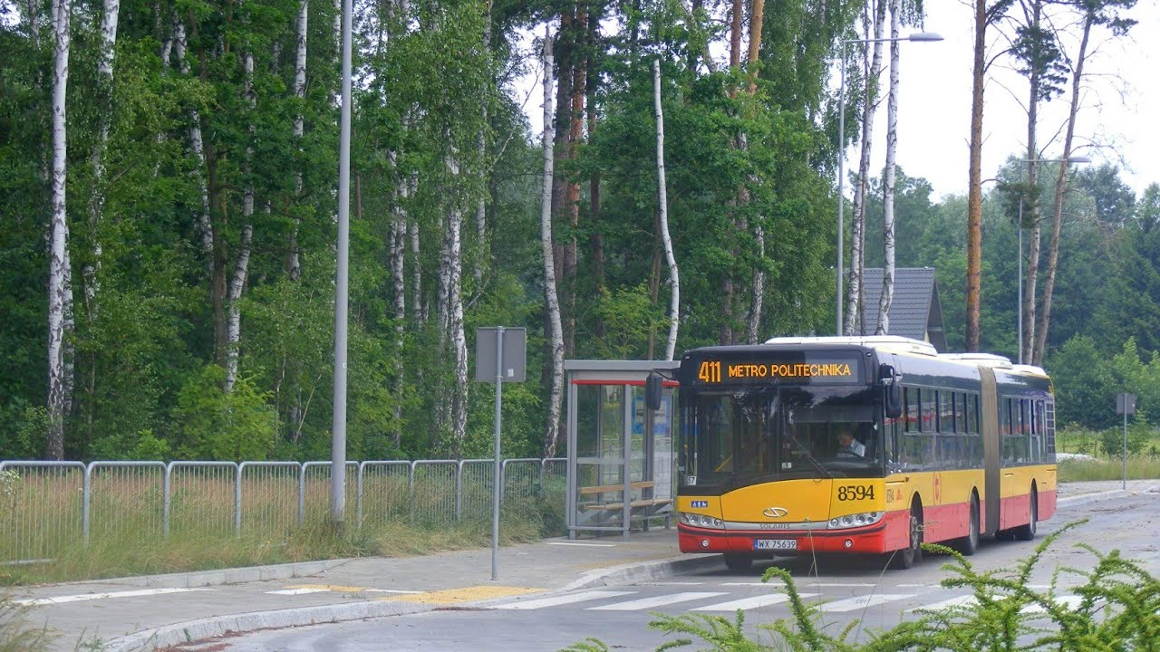 Solaris Urbino 18III #8594 na linii 57/411