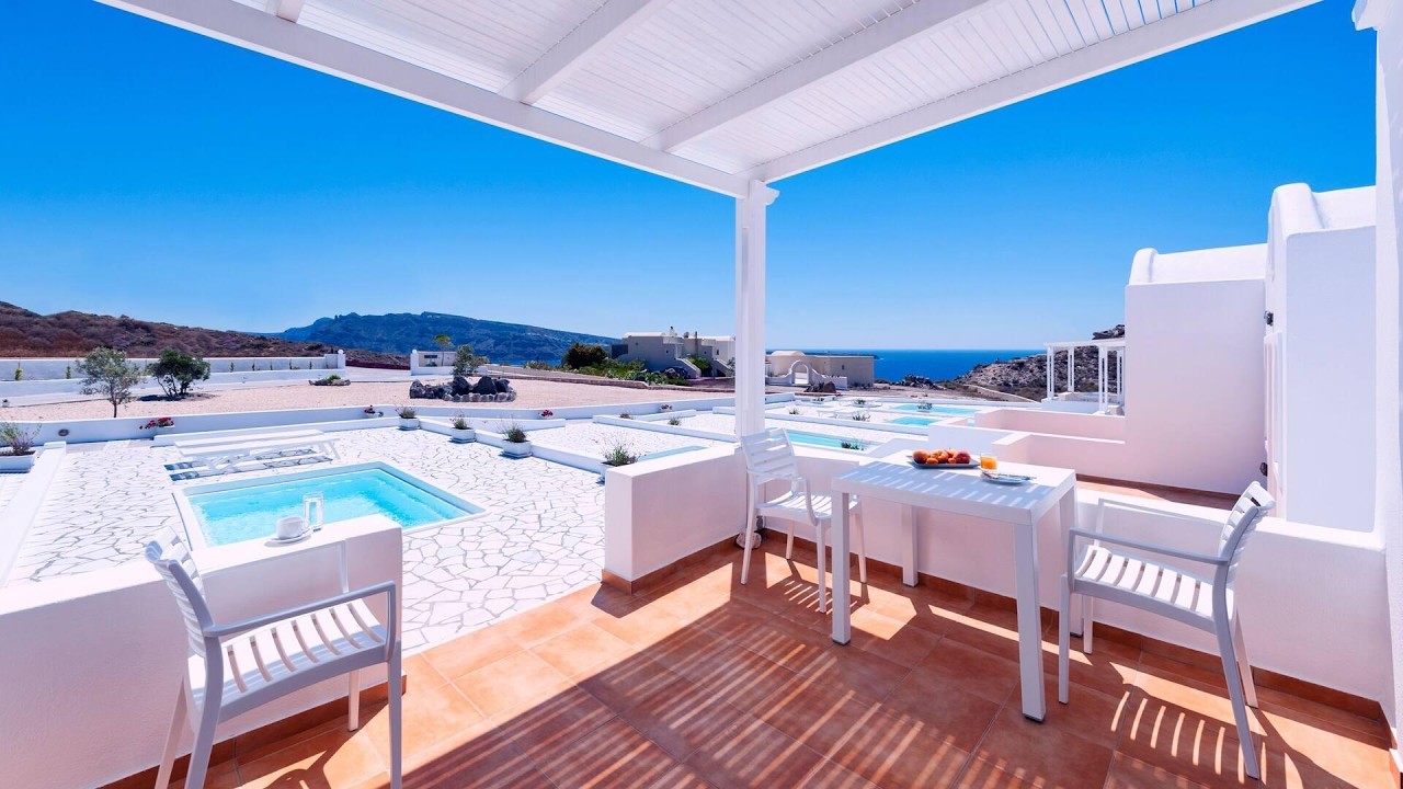 Katharos Villas, Santorini, Greece | Travel With Navya
