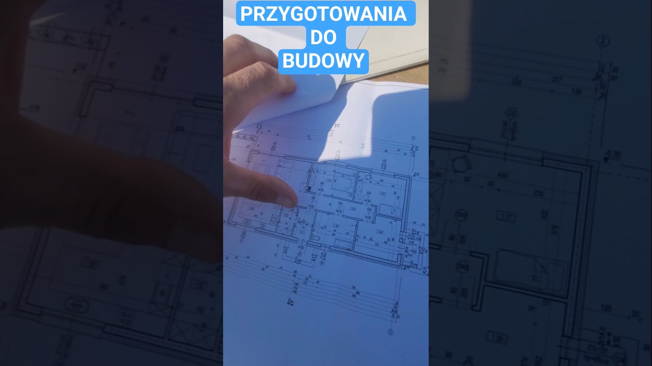 PRZYGOTOWANIA DO ROZPOCZĘCIA BUDOWY DOMU.