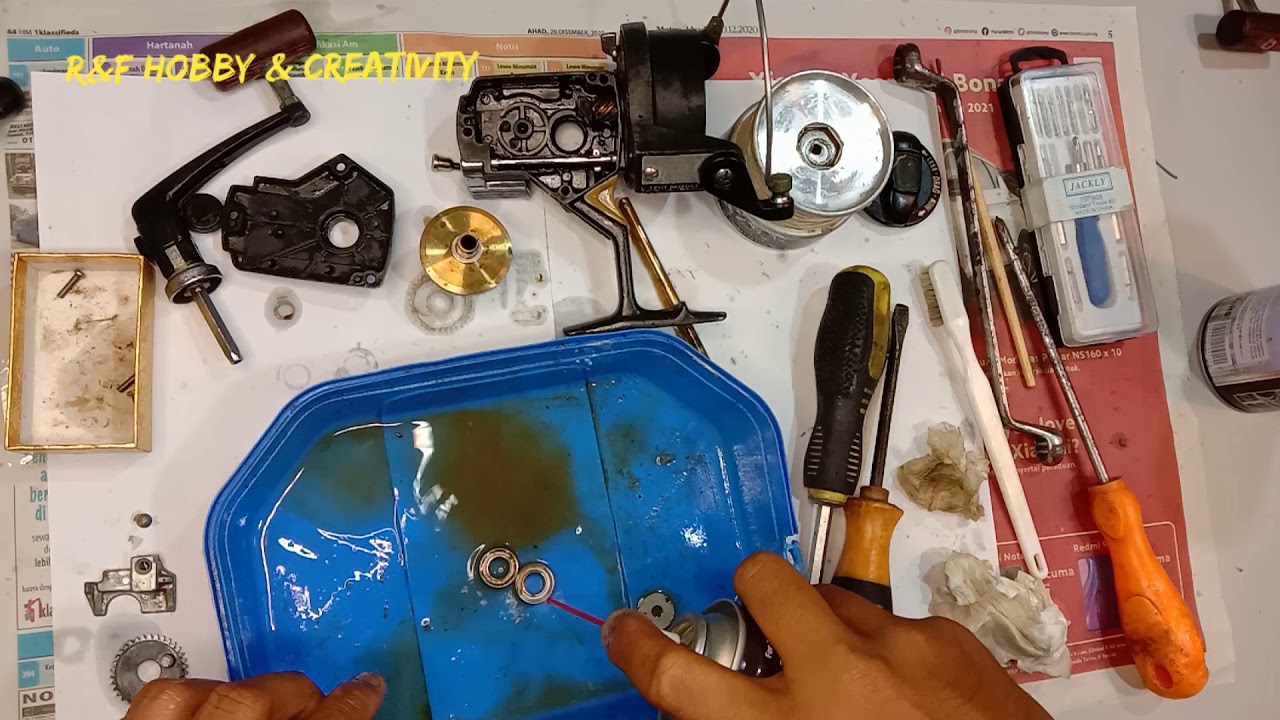 Part 1 - Service Legend fishing Reel gear Banax sx5000
