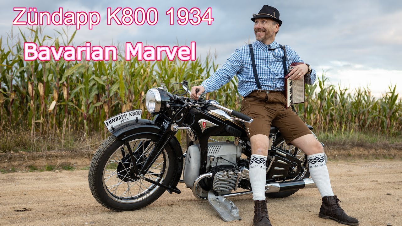 Zundapp K 800 1934 Bavarian Marvel [ENG]