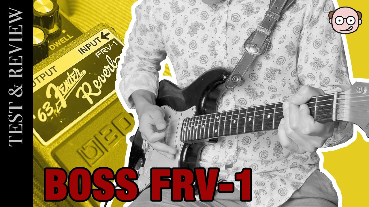 BOSS FRV-1 Fender Reverb Demo | Guitar Prof Blog