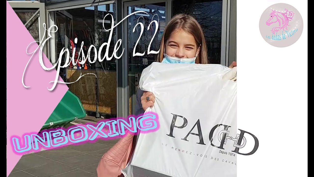 UNBOXING mes achats équestres chez PADD