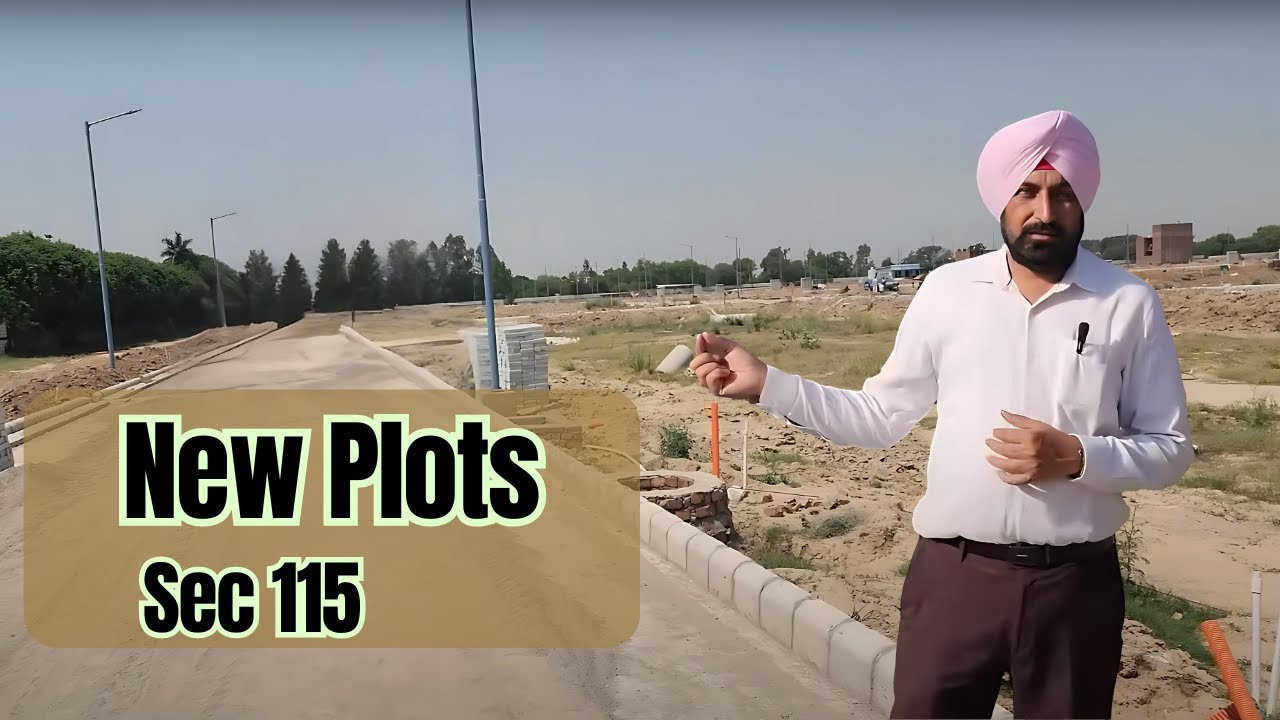 New Plots in Sec 115 | 25 ACRE RERA Approved Project |  #mohali