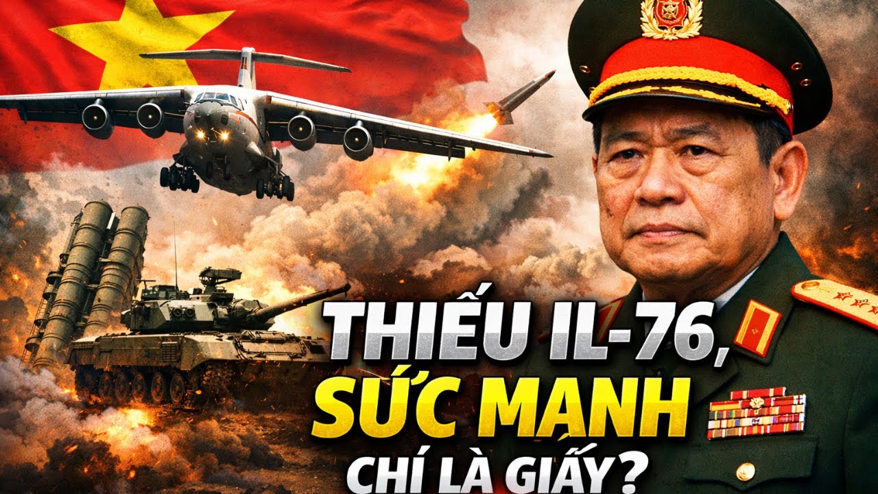 VIỆT NAM KHÔNG THIẾU TÊN LỬA, CHỈ THIẾU “XE CONTAINER BAY” IL 76 MỚI LÀ VŨ KHÍ QUYẾT ĐỊNH SINH TỬ