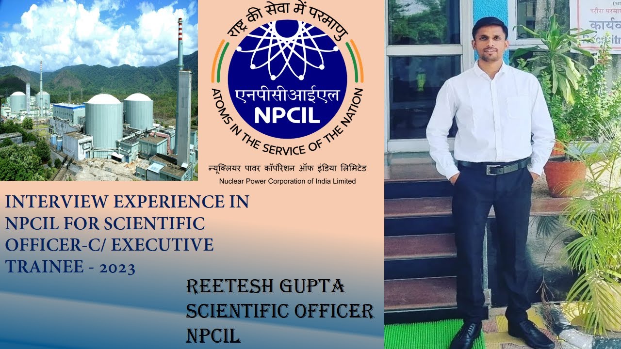 NPCIL Interview Experience & Question 2023 Executive Trainee / Scientific Officer | Mechanical GATE