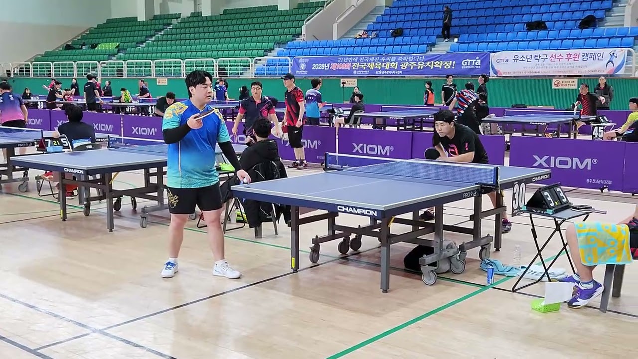 [26.02.07.토] 박준범0(신가한마음) VS 나기원0(핑퐁스토리) | 남1부리그(0~5부) 예선전(26조) | 제 4회 남도일보배 생활체육탁구대회