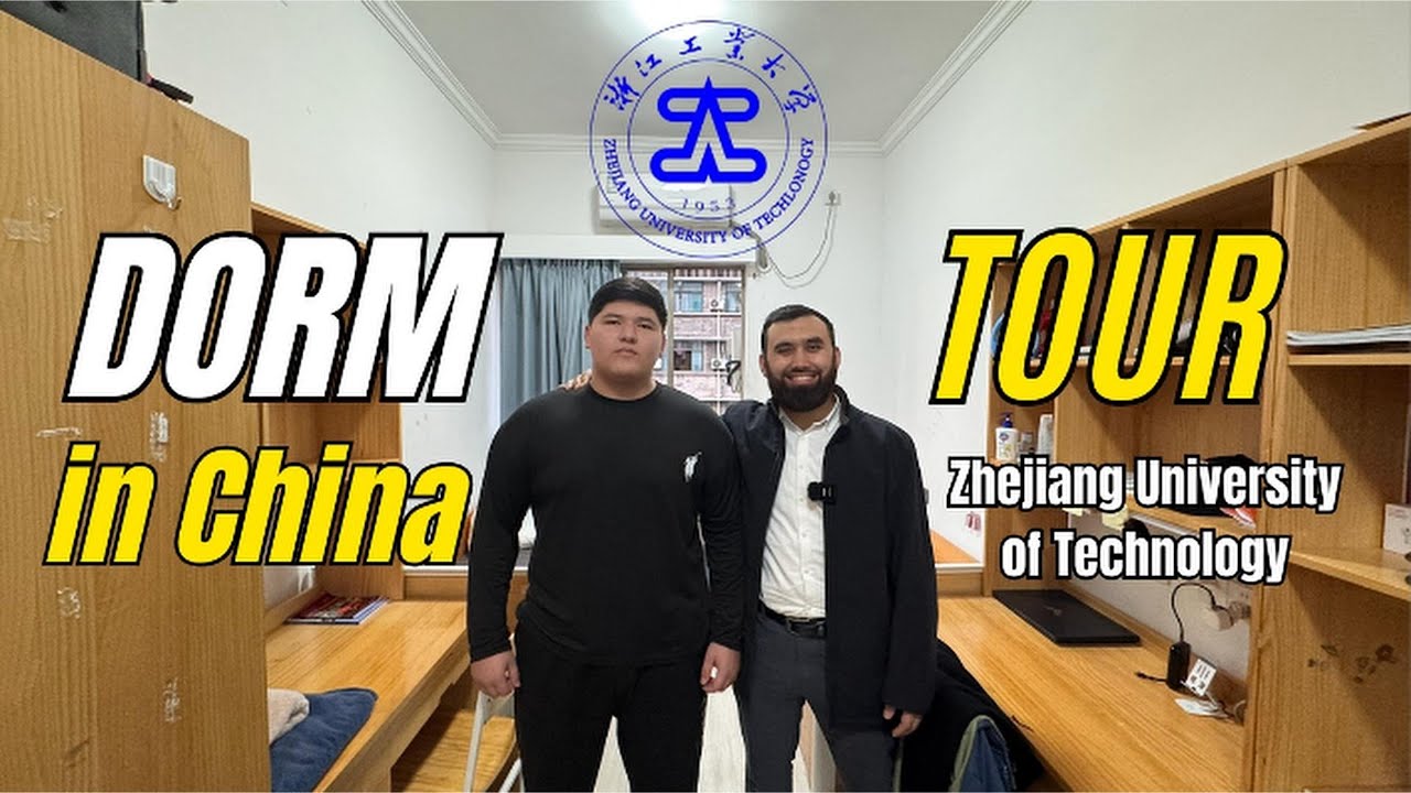Zhejiang University of Technology Dorm Tour | Language Student Room at Zhao Hui Campus