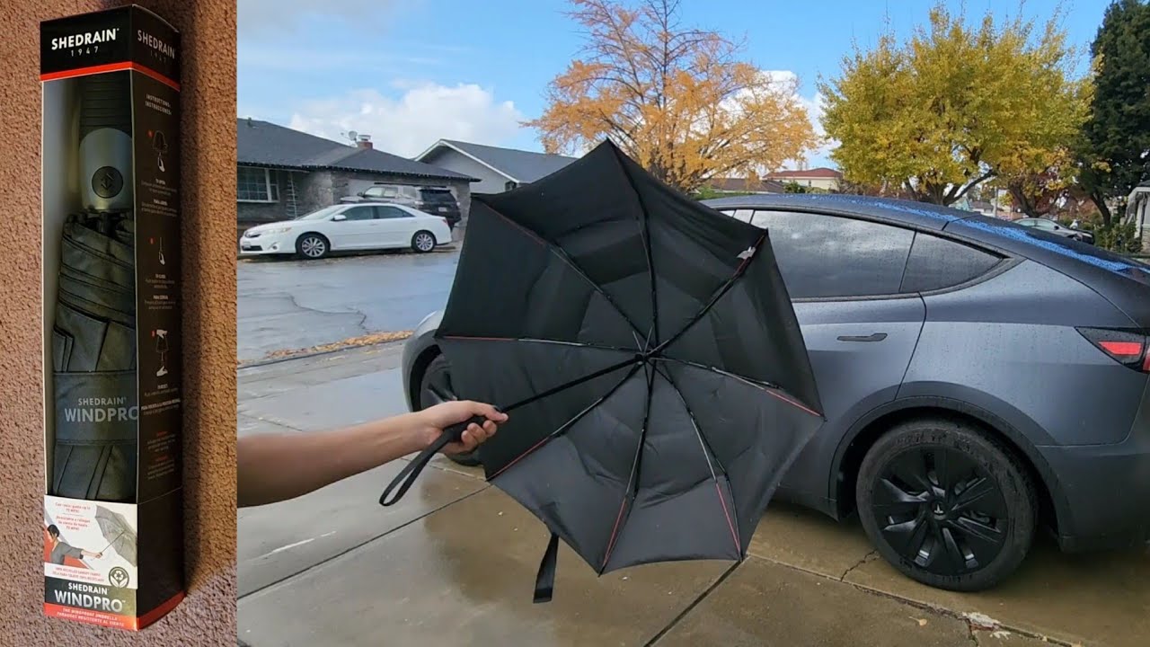 Costco Sale Item Review Shedrain Windpro Windproof Wind Resistant Umbrella