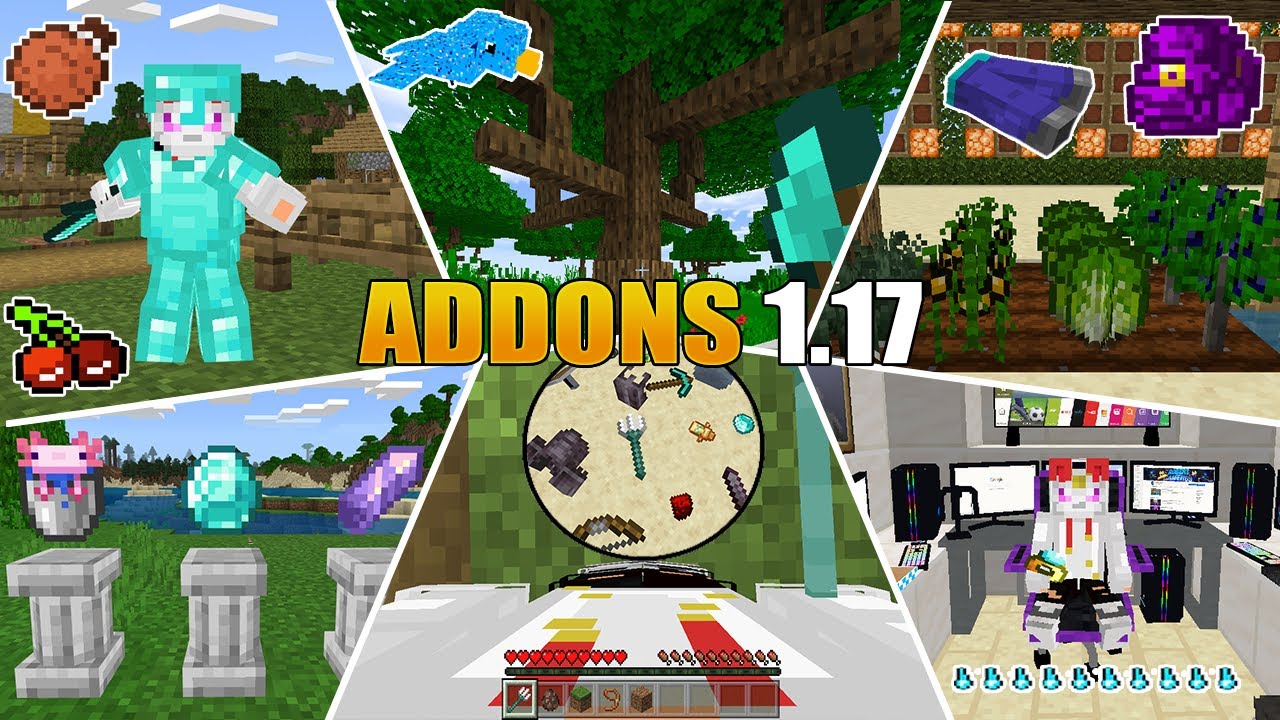 😳Top 18 Mejores Mods-Addons Survival para Minecraft PE 1.18 - MODS para MINECRAFT BEDROCK - REALISTA