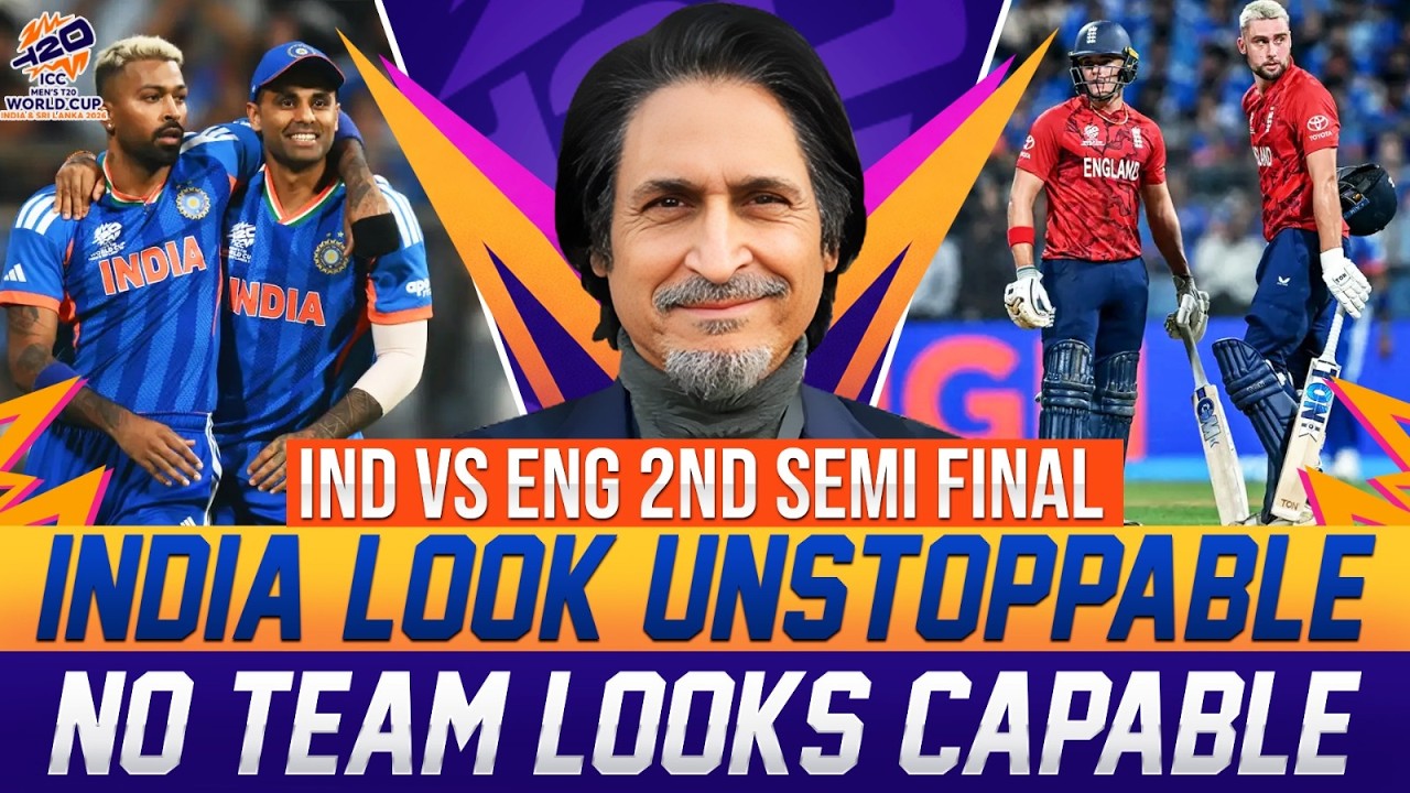 India Look Unstoppable! No Team Looks Capable | 2nd Semi Final | ENG vs IND | Ramiz Speaks