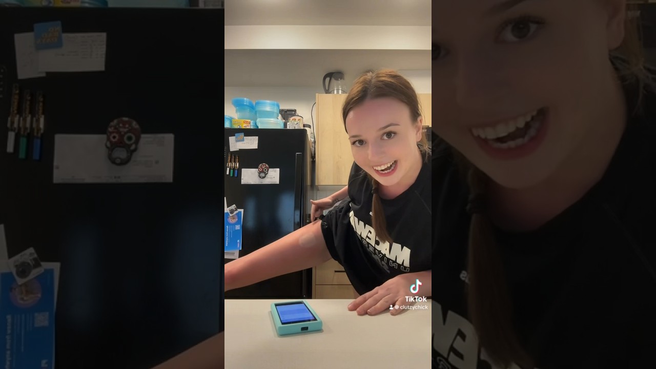a fun little OMNIPOD change 😁💉 #t1d #typeonediabetes #diabetes #omnipod #youtubeshorts