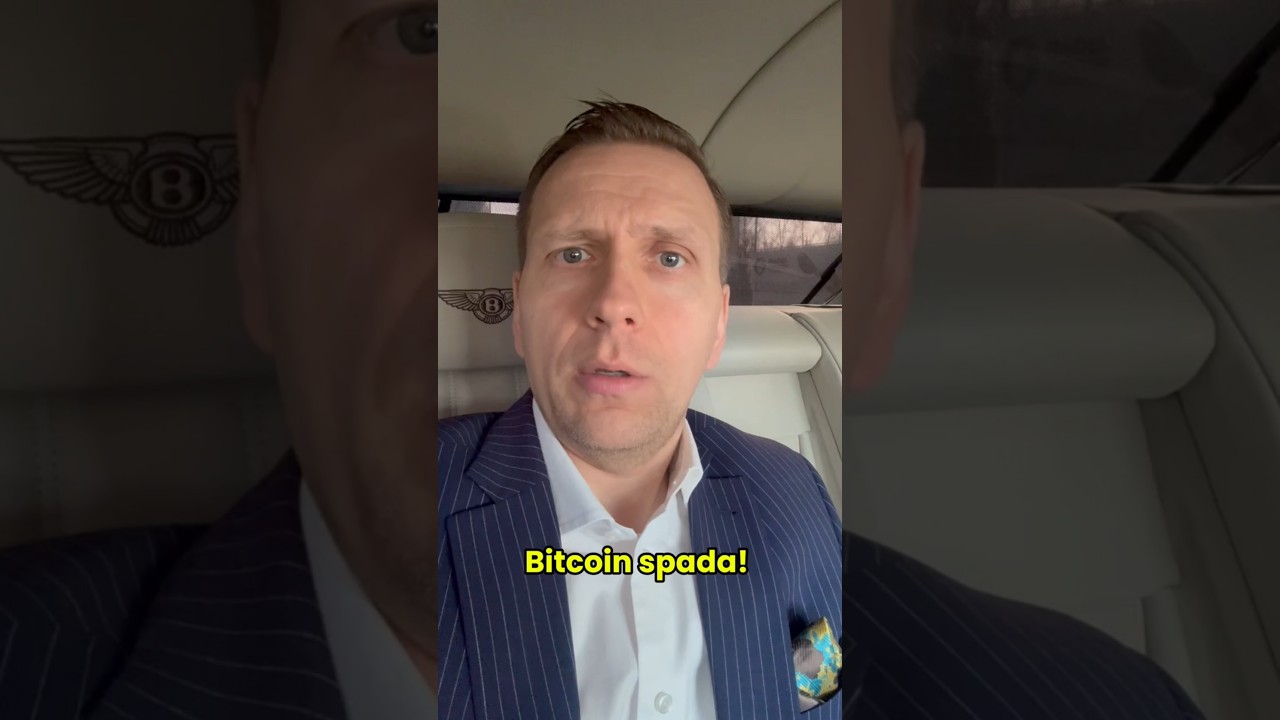 📉 Bitcoin spada&hellip; i co teraz? #shorts