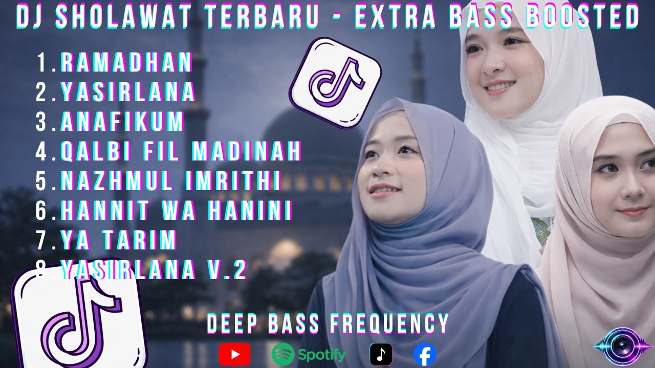 DJ Sholawat terbaru Viral Tiktok | Bass Boosted | Deep Bass Frequency