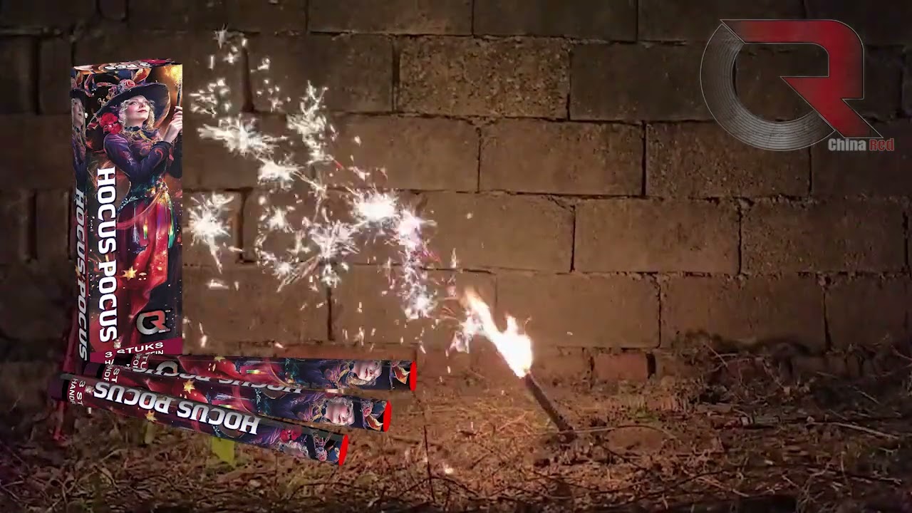 HOCUS POCUS - China Red - vuurwerk met inhoud