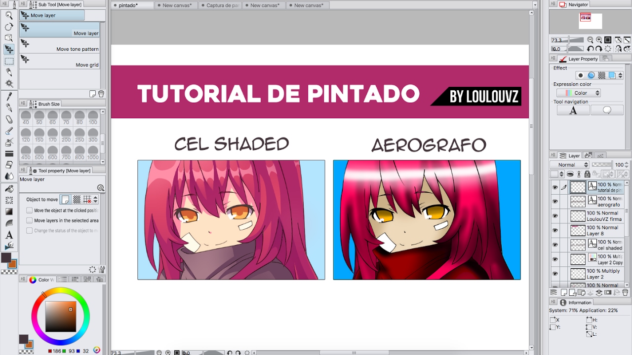 Tutorial Coloreado - Que hacer y que no hacer al pintar - [By LoulouVZ]