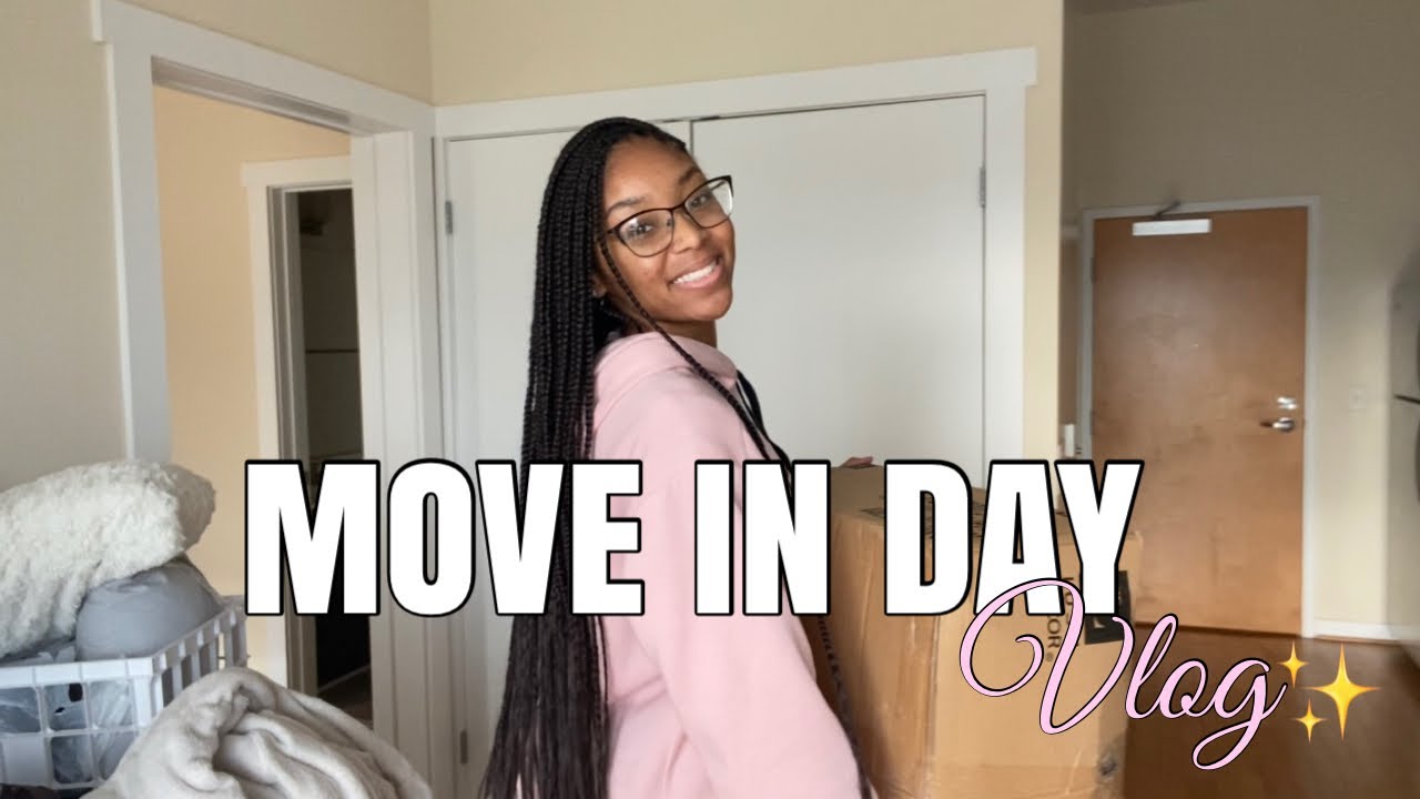 VLOG: MOVING INTO MY FIRST APARTMENT!