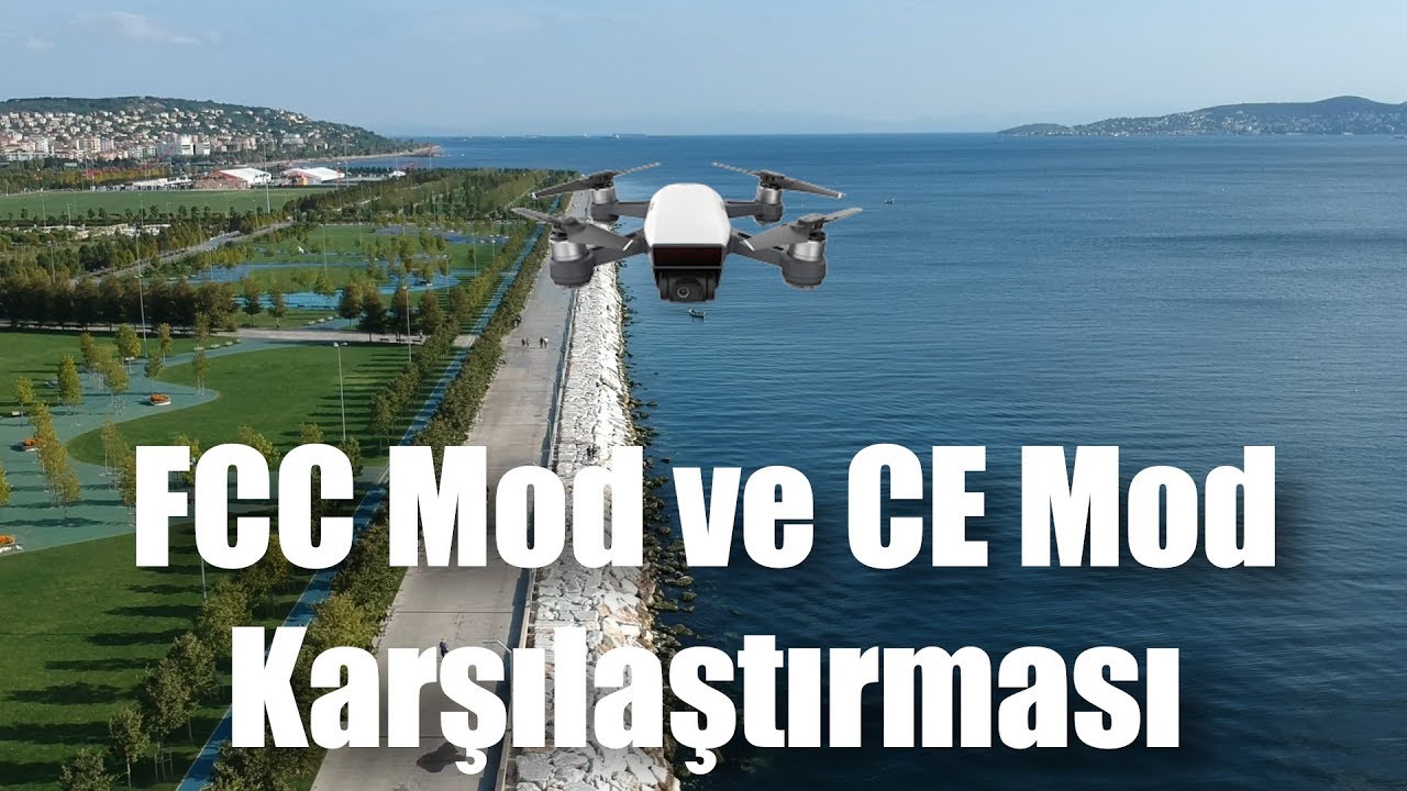 DJİ SPARK FCC MOD VE CE MOD MENZİL FARKI ( Mesafe Farkı Kaç Metre ? )