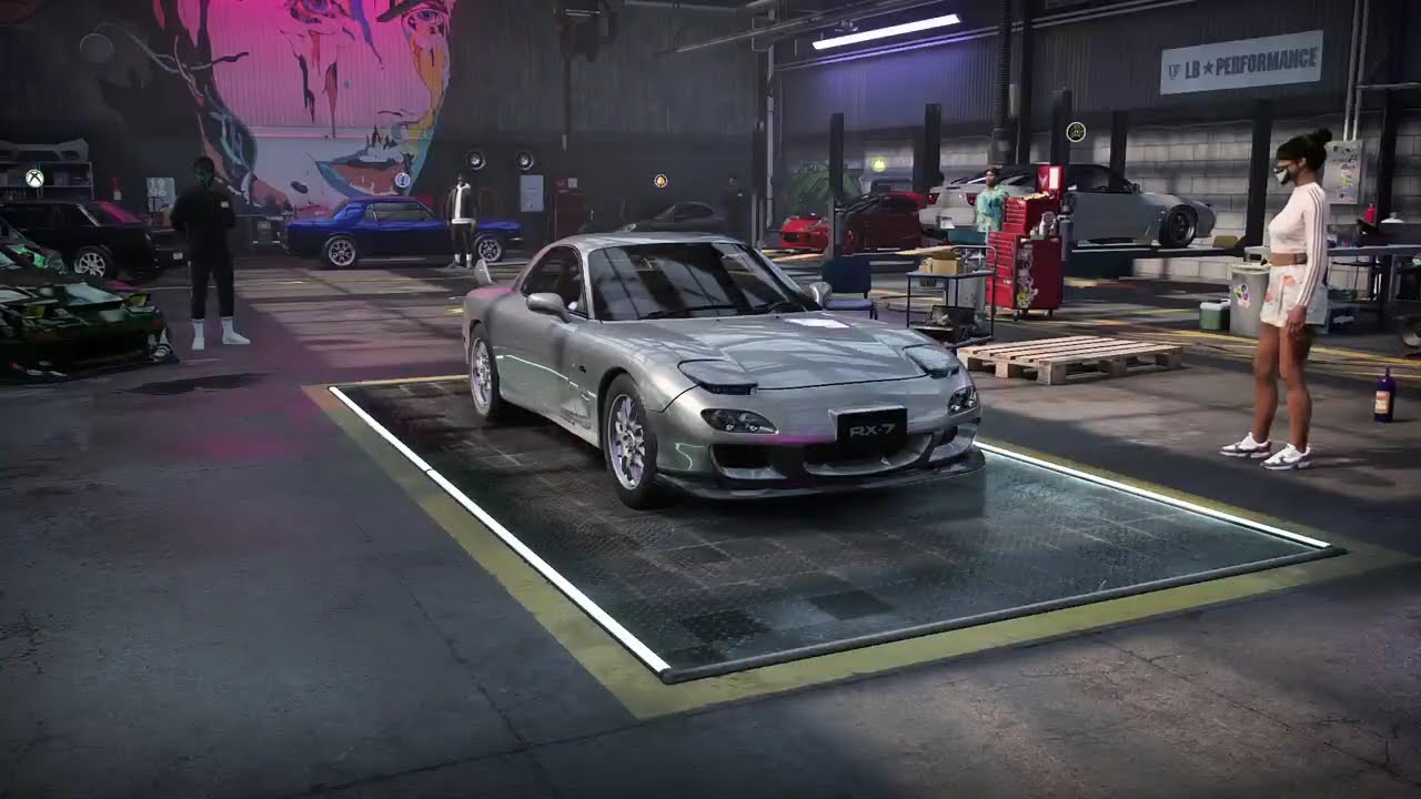 Need for speed Heat RX7 Drift build