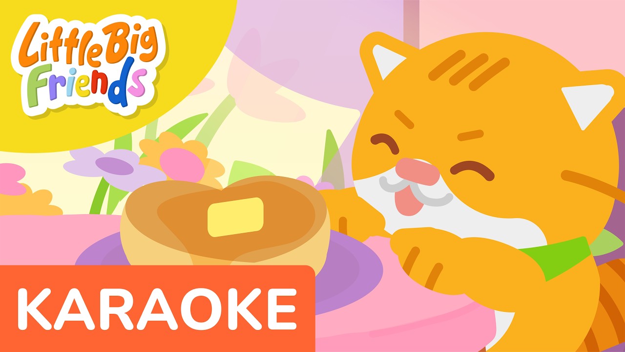 Isn't It Lovely (Instrumental) 🥞 | Valentine's Day Songs for Children 💖 | Little Big Friends KARAOKE