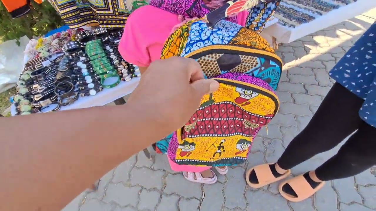 The Sunday Market is a place to Visit whilst in Lusaka..Zambia.