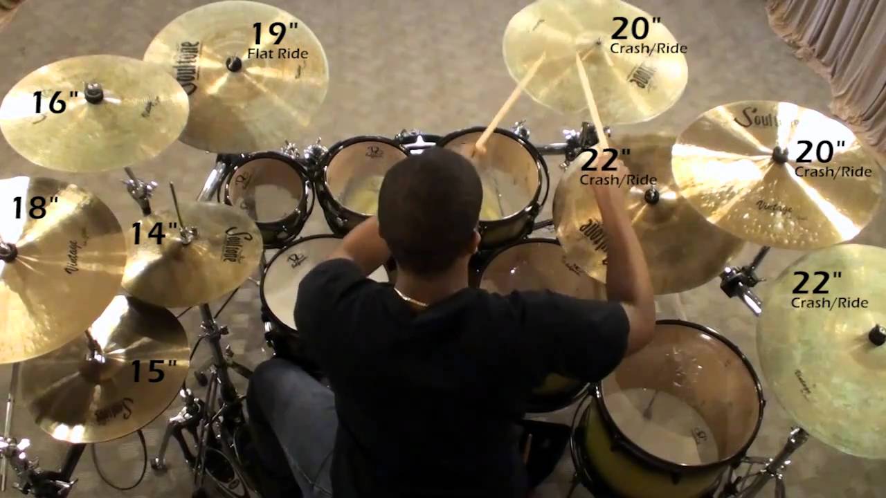 Soultone Cymbals Vintage Old School Demo Video 2011