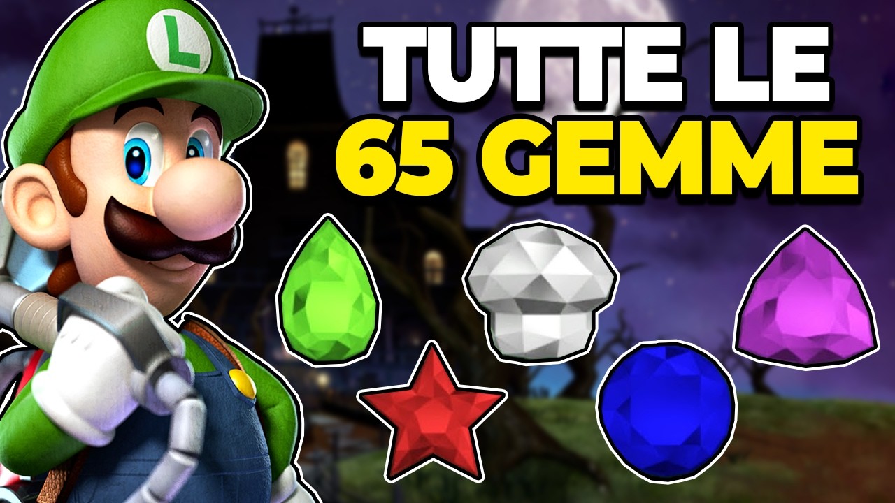 GUIDA alle GEMME in Luigi's Mansion 2 HD