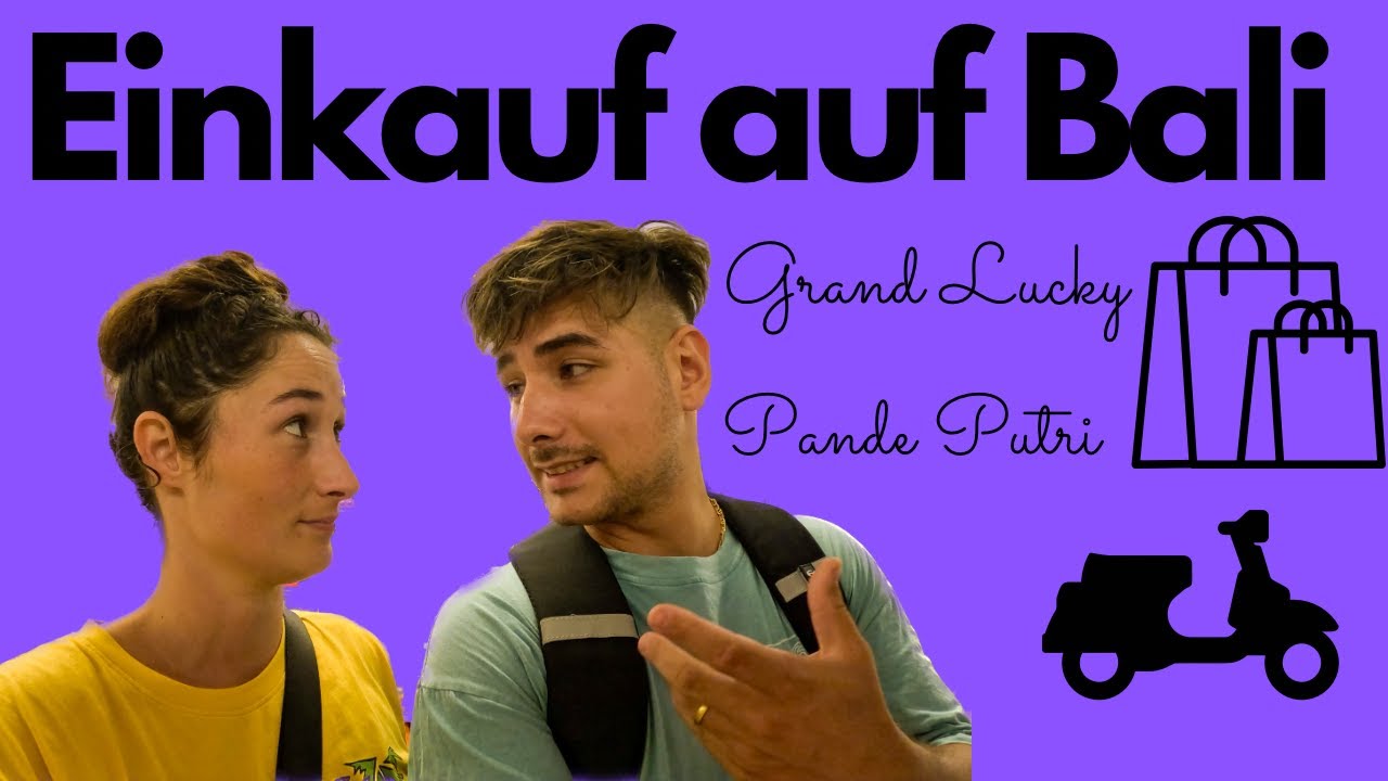 Einkaufen auf Bali - Grand Lucky & Pande Putri in Sanur
