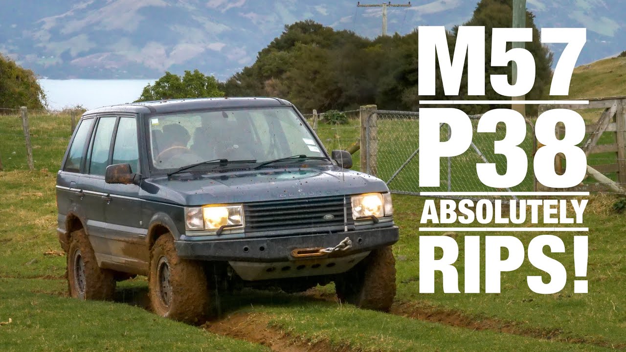 NEW P38’s First OFFROAD Mission!!! BMW POWER Makes it Too EASY! Old Le Bons Track - M57 Range Rover