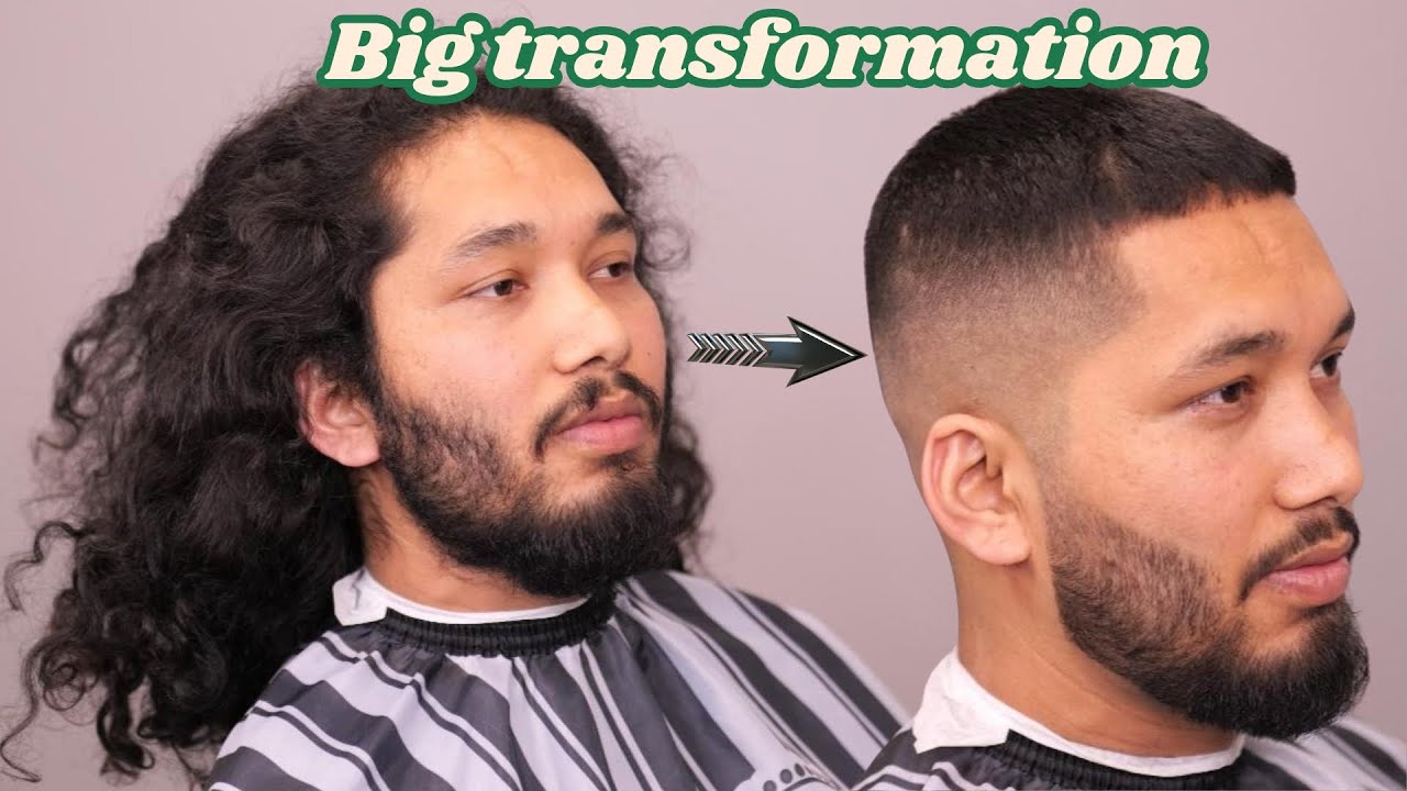 A Dramatic Transformation After 5 Years! Clean & Simple Buzz Cut for Long Hair
