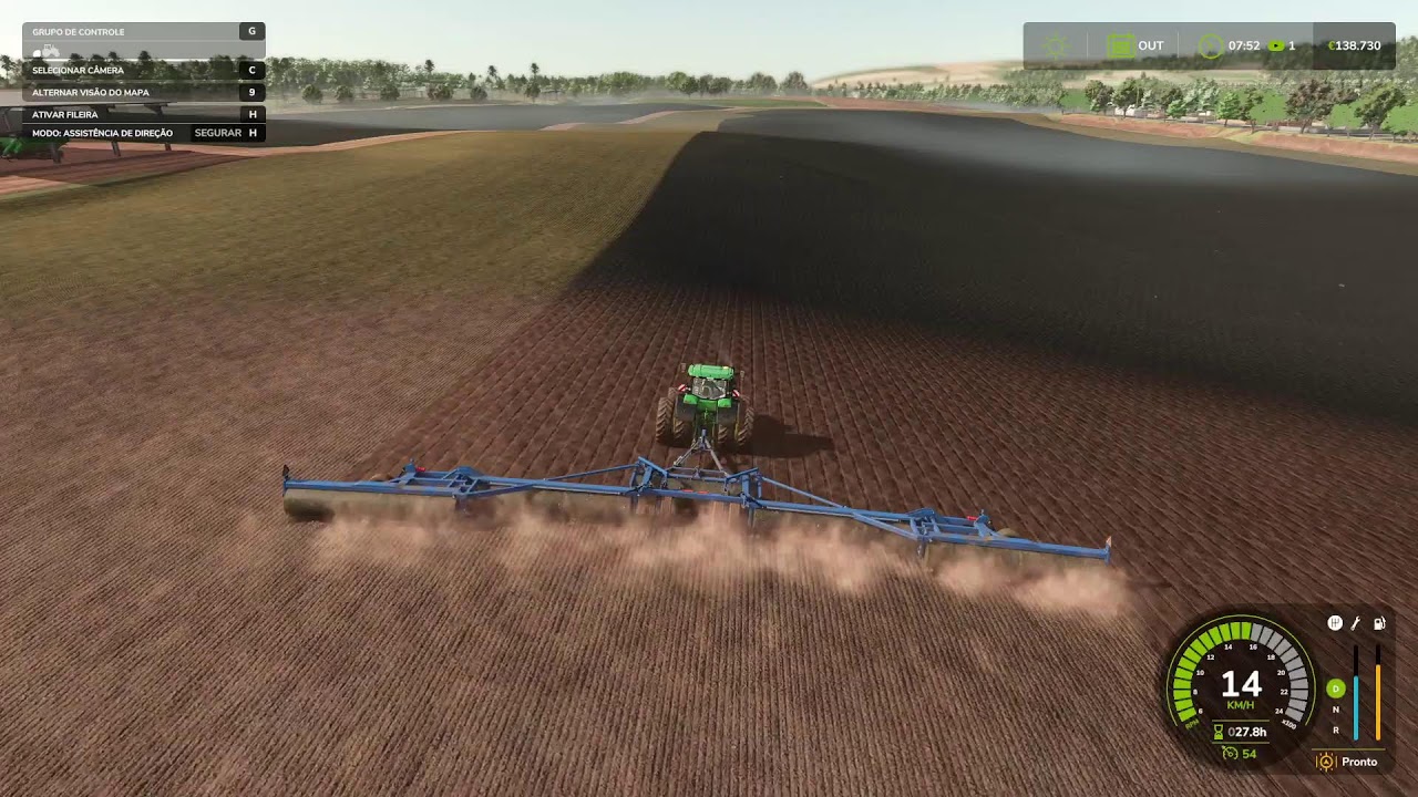 Farming Simulador 25 Fazenda BR - 163 MS Brasil