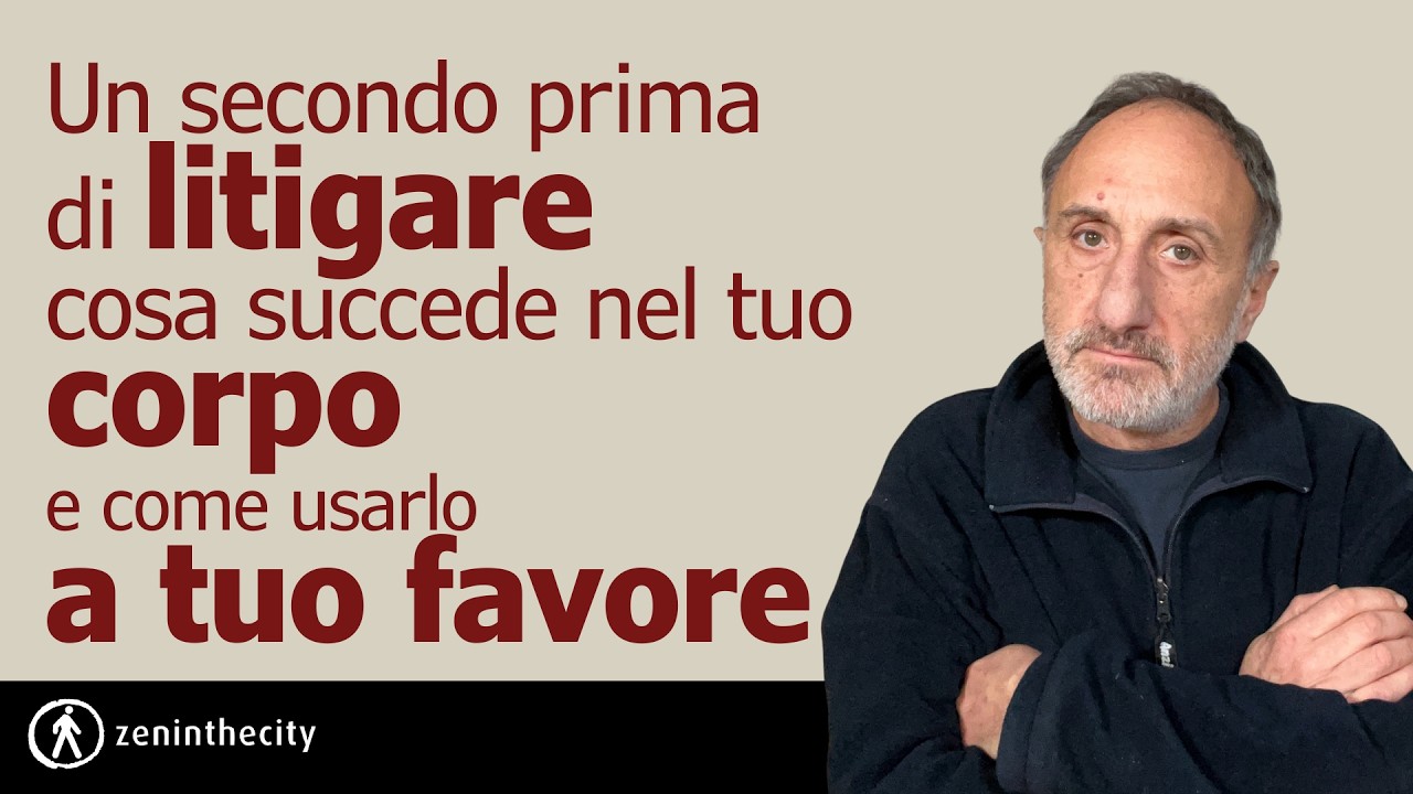 Un secondo prima di litigare: cosa succede nel tuo corpo e come usarlo a tuo favore