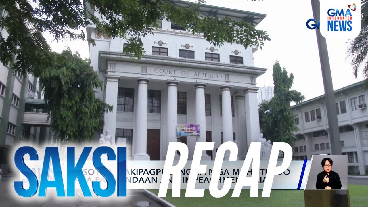 Saksi: (Part 2) 2 impeachment complaint vs VP Sara, transmitted na sa Office of the House... | Saksi