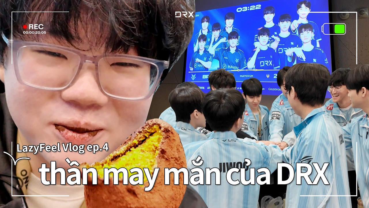 Feel đã có mặt tại LoL Park để cổ vũ cho các anh | LazyFeel Vlog EP.04