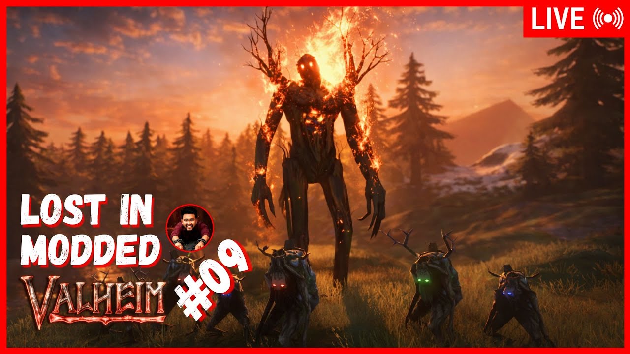 🔴 LIVE | Preparing for the Second Boss | Lost in Modded Valheim Live Ep.9 | Pranjal XP