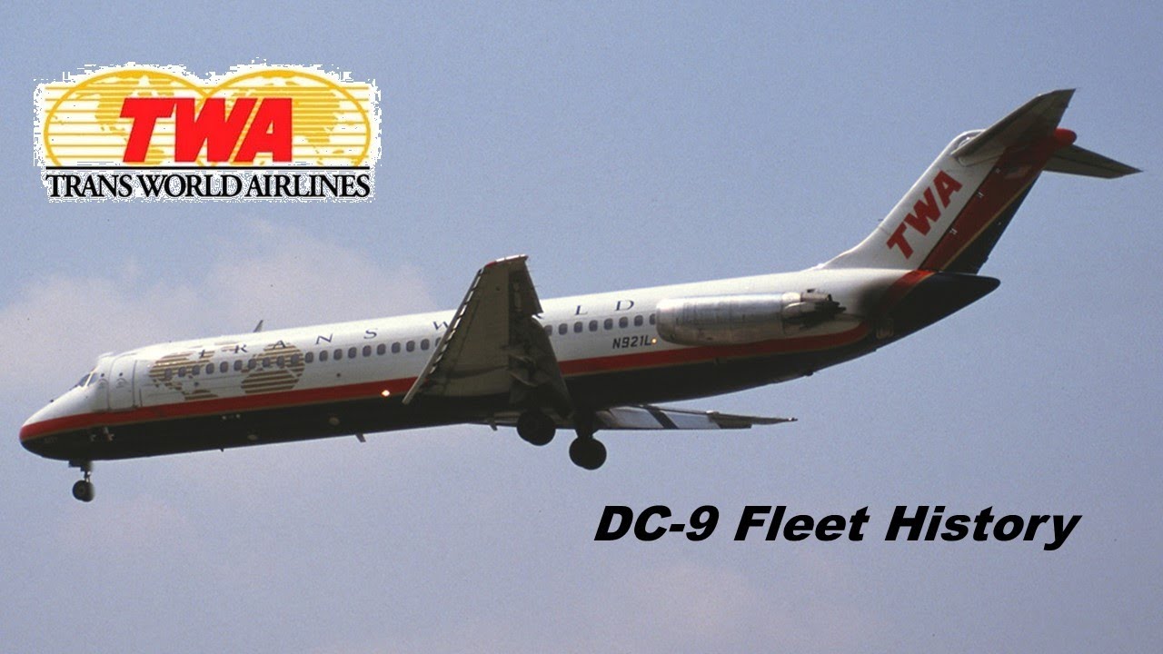 Trans World Airlines DC-9 Fleet History (1966-2001)