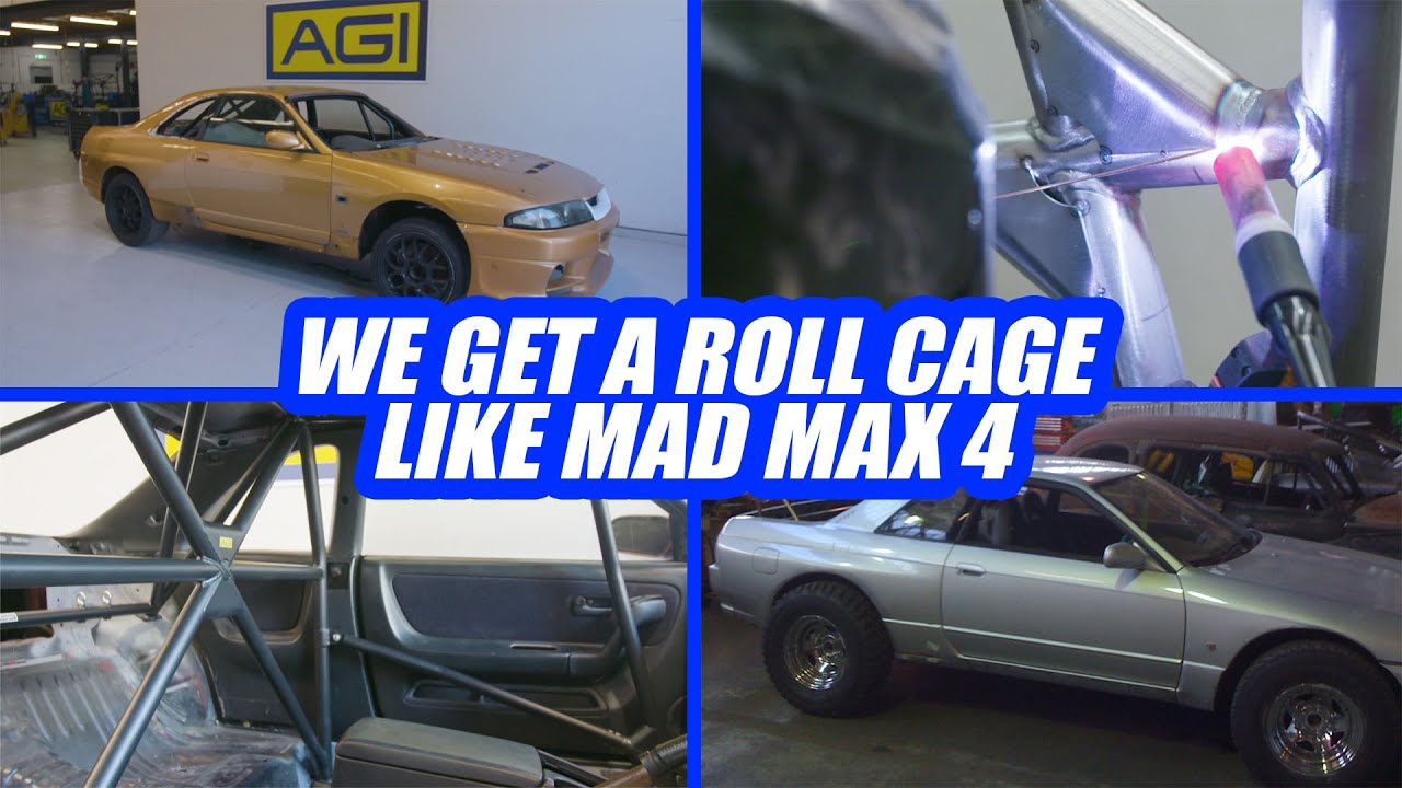 Bolt-In Roll Cage as good as weld-in? Project No Secrets R33 GT-R Ep 10